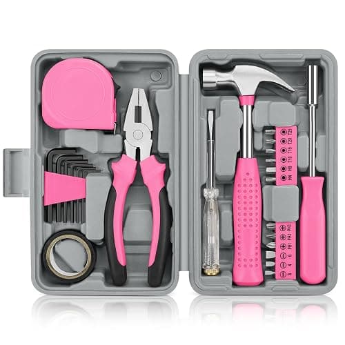 24pcs Home DIY Tool Kit for Household, Office & Garage - General Repair Small Hand Tool Set with Storage Case - Image 1