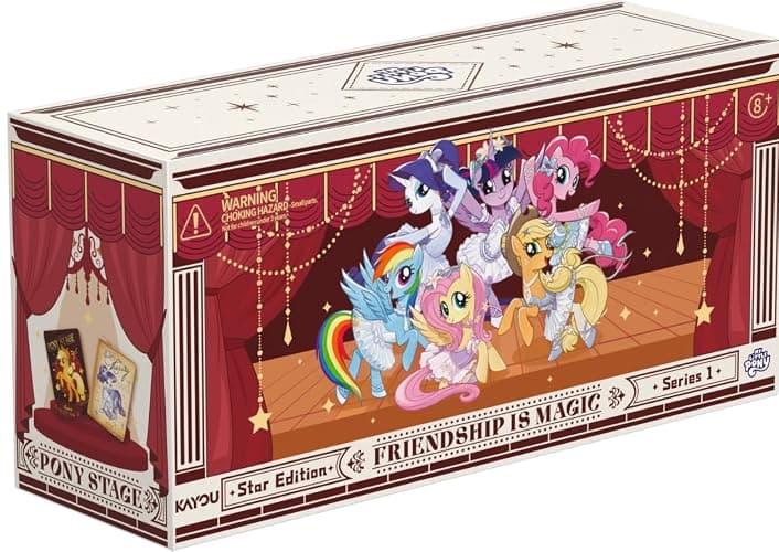Kayou My Little Pony Friendship Eternal Cards, Star Edition, Series 1, Collectible Trading Cards, 16 Miniboxes, 3 CardsMinibox, for Age 8+ - Image 1