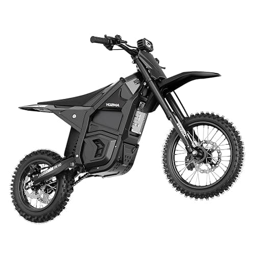 Yozma IN10 Electric Dirt Bike, 2600W 40MPH Electric-Motorcycle with 48V/23AH Battery Ebike, Full Hydraulic Brakes and Suspensions Mountain Off-Road E Dirt Bike, for Teens & Adults (Black) - Image 1