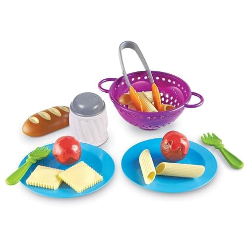Learning Resources New Sprouts Pasta Time - 20 Pieces, Ages 2+ Pretend Play Food for Toddlers, Preschool Learning Toys, Kitchen Play Toys for Kids - Image 1