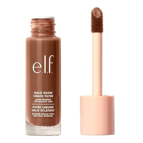 e.l.f. Halo Glow Liquid Filter, Complexion Booster For A Glowing, Soft-Focus Look, Infused With Hyaluronic Acid, Vegan & Cruelty-Free, 8 Rich - 8 Rich - 31.5 ml (Pack of 1) - Image 1