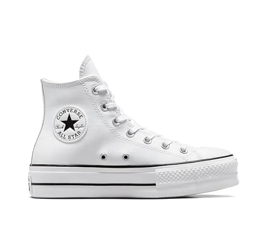 Converse Women's Chuck Taylor All Star Lift Platform Leather High Top Sneaker - Image 1