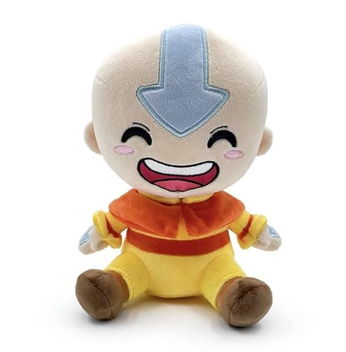 Youtooz Aang Plush, 9" Avatar Plush Aang - Youtooz Avatar The Last Airbender Collection Based on Famous Animated Series - Image 1