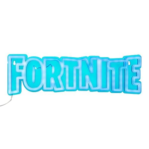 Fortnite Logo LED Neon Wall Light, Officially Licensed Gaming Lamp with Power Cord for Home, Bedroom, Living Space Decor, Gift for Boys | Paladone - Image 1