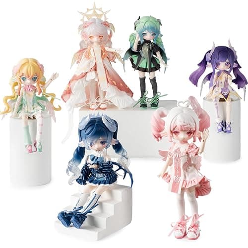 BEEMAI Luluya Symphonic Poem Series Single Box (Contains 1 Figure), 1/8 BJD Blind Box Cute Figures Collectibles Birthday Gift - Image 1