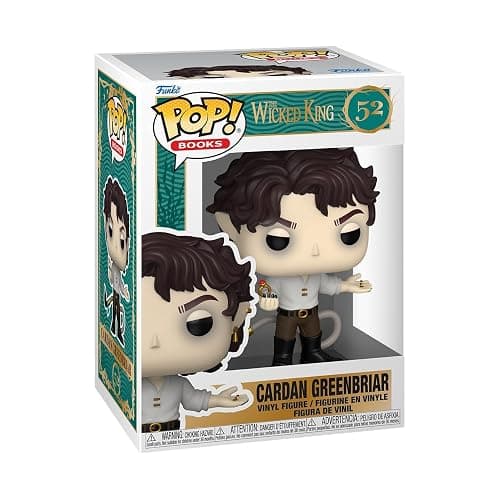 Funko Pop! Books: The Folk of the Air: The Wicked King - Cardan Greenbriar - Collectable Vinyl Figure - Gift Idea - Official Merchandise - Toys for Kids & Adults - Fantasy Fans - Figure for Collectors - Image 1