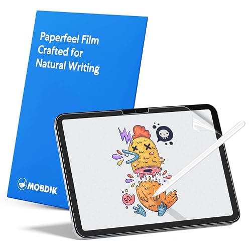 MOBDIK Paperfeel Screen Protector for iPad A16 11th/10th & iPad Air 11 | M4/M3/M2, 2 Pack Matte Film Crafted for Natural Writing, Anti Glare, Touch Sensitivity - Image 1