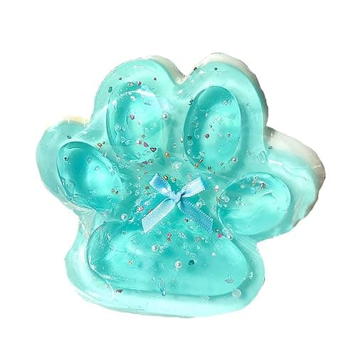 Giant Taba Squishy Cat Paw, Handmade Silicone Squishy Toys Cat Themed Gifts Fidget Toys Cute Stuff for Girls (C) - Image 1