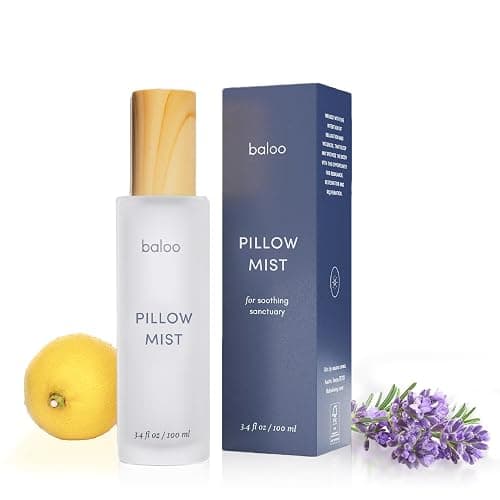 Baloo Pillow Mist | Natural & Calming Sleep Spray with Lavender & Bergamot | for Pillows, Linen & Bedding | Relaxing Aromatherapy for Sleep | 100ml - Image 1