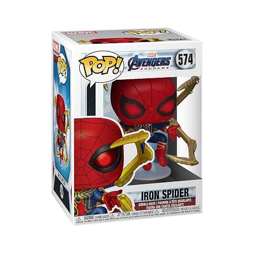 Funko POP! Marvel: Avengers Endgame - Iron Spider with NanoGauntlet | Official Superheroes Merch - Collectable Vinyl Figurine for Shelf Display - Birthday Gift Idea for Fans and Collectors - Image 1