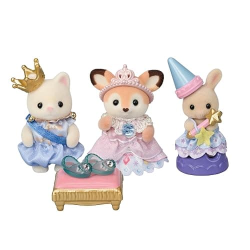 Sylvanian Families Epoch Sylvanian Families Epoch Recital Set, Princess and Glass Shoes, S-77, ST Mark Certified, for Ages 3 and Up - Image 1