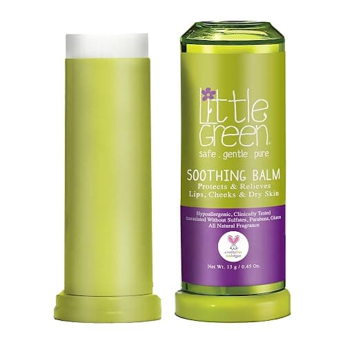 Little Green Soothing Balm, Moisturizing Balm for Baby and Kids Chapped Lips, Cheeks & Dry Skin - 1 Ounce (Pack of 1) - Image 1