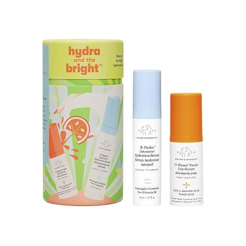 Drunk Elephant Hydra and the Bright - Includes C-Firma (9 ml) and B-Hydra (8 ml) - Clean Clinical Skincare - Cruelty-Free - Dermatologist-Tested - Free of Essential Oils, Silicones, and Fragrance - Image 1