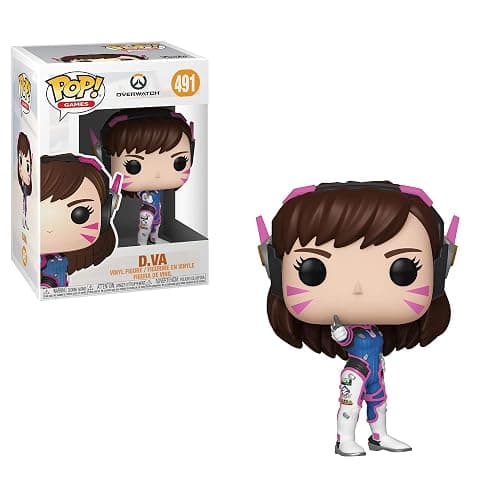 Funko POP! Games: Overwatch-D.Va Collectible Figure - Collectible Vinyl Figure - Gift Idea - Official Merchandise - for Kids & Adults - Video Games Fans - Model Figure for Collectors and Display - Image 1