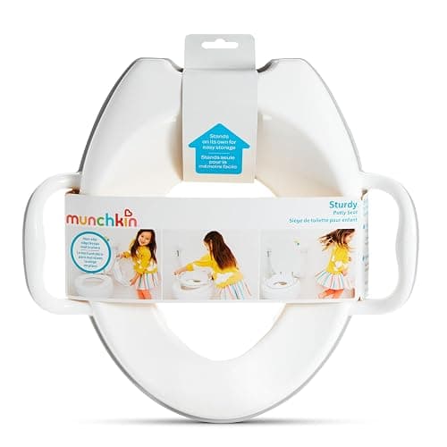 Munchkin Sturdy Babys Toilettensitz | Griffe & Beine | Weiß - Image 1