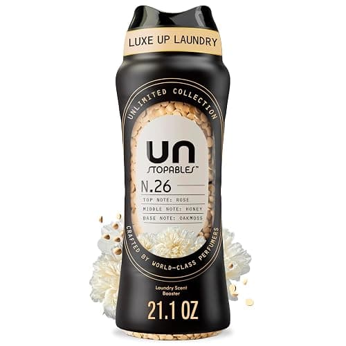 Downy Unstopables Unlimited Collection In Wash Laundry Scent Booster Beads, No. 26, Fine Fragrance, Long Lasting Fresh Scent Beads, 21.1 oz - Image 1