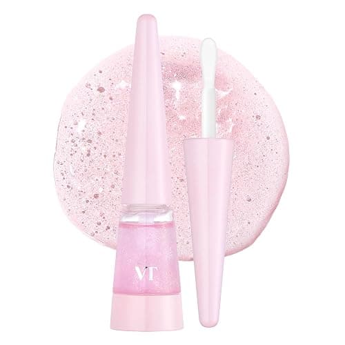 VT COSMETICS Reedle Shot Lip Plumper, Twinkle & Glitter | Hydrating Plumping Lip Gloss, High Shine Glitter Finish, Infused with Jojoba Oil, Korean Beauty Makeup, 0.15 oz - Image 1