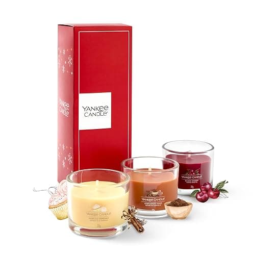 Yankee Candle Scented Candles Gift Set | 3 Scented Mini Filled Votive Candles | Soy Blend Wax Mix | Perfect for Women - Image 1