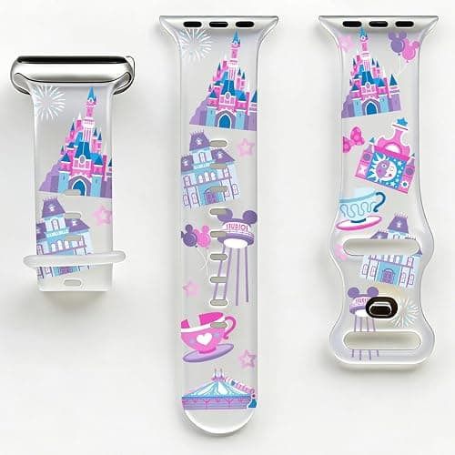 Cute Cheetah Strap for Apple Watch Bands 38mm 40mm 41mm 42mm 44mm 45mm 46mm 49mm, Soft Leopard Silicone Bracelet for iWatch Band Series 11 10 9 8 7 6 5 4 3 2 1 SE Ultra Women Girl - Image 1