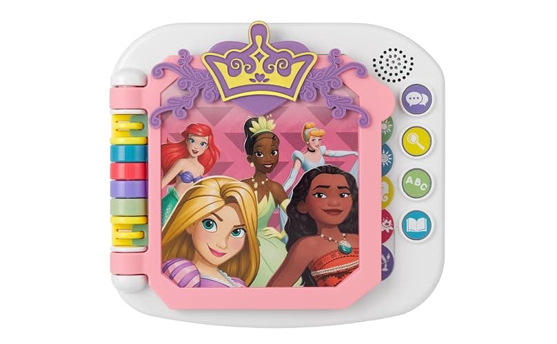 Disney Princess Interactive Book with Preschool Learning Activities, Educational Toys for Toddlers and Fans of Disney Princess Toys - Image 1