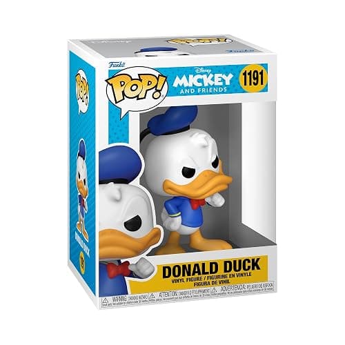 Funko POP! Disney: Mickey and Friends - Donald Duck | Official Cartoon/Animation Merch - Collectable Vinyl Figurine for Shelf Display - Birthday Gift Idea for Fans and Collectors - Image 1