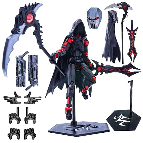 (Assembly Completed) T13 Action Figure Set, 3D Printed Action Figures,Titan 13 Action Figure, for Collectors Desktop Decorations - Image 1