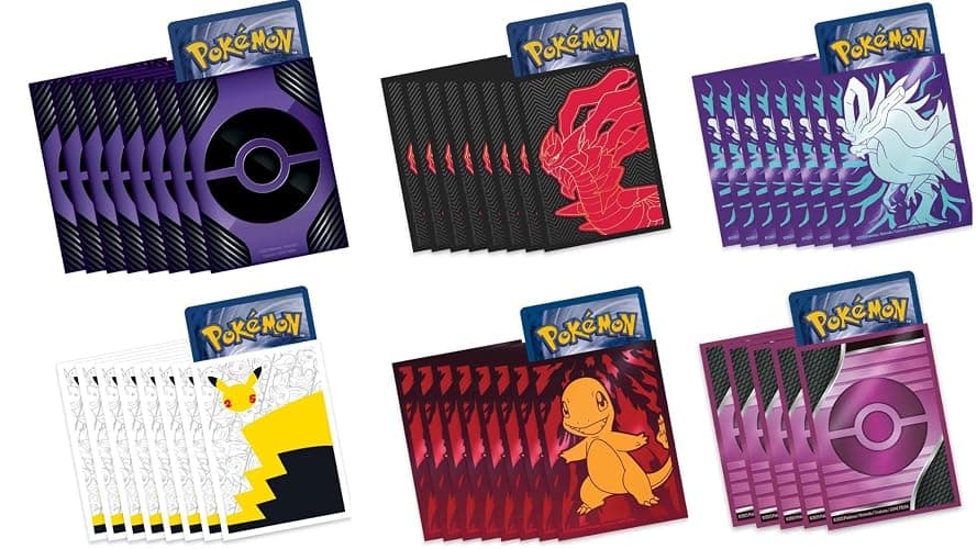 Offical Pokemon TCG Sleeves - 1x Random Pack of 65 Count Sleeves (ETB, Trainer Toolkit, Collection Box, etc.) Styles May Vary! - Image 1