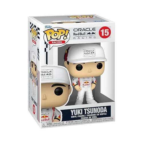 Funko Pop! Racing: Yuki Tsunoda - Collectable Vinyl Figure - Gift Idea - Official Merchandise - Toys for Kids & Adults - Racing Fans - Model Figure for Collectors and Display - Image 1