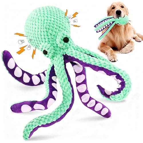 Fuufome Large Squeaky Dog Toys- Plush Dog Toys with Soft Fabric for Small, Medium, and Large Dogs Daily Companionship, Training Reward Gift - Image 1