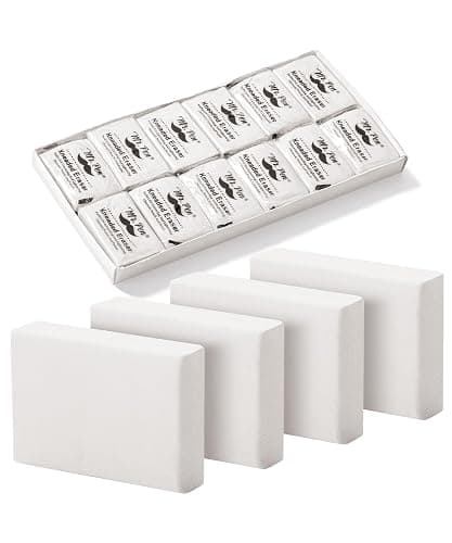 Mr. Pen- Kneaded Eraser, 12 Pack, White Kneaded Erasers for Artists, Art Eraser, Kneadable Erasers Bulk - Image 1