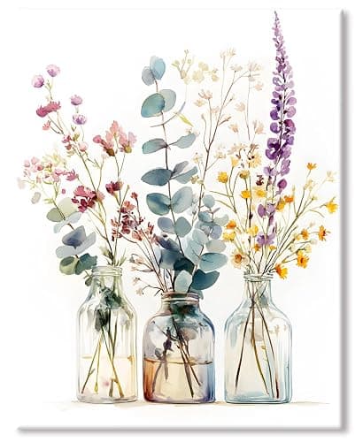 LZLHDE Flowers Diamond Painting Kit, Diamond Art Kits for Adults DIY Round Full Drill Painting, Gem Art for Adults for Wall Home Decor Gift Giving and Stress Relief 12x 16 Inch - Image 1