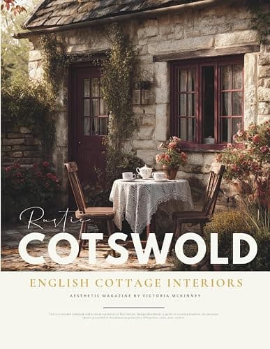 Cotswold English Cottage Interior Design Magazine: British Home Inspiration & Rustic Decor Ideas with Stone Cottages, Granny Chic Touches, and Victorian Charm from the Cotswolds - Image 1