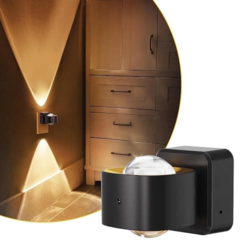 L LOHAS LED Night Light Projector, Night Lights Plug into Wall, Dusk to Dawn Sensor, Rotating Nightlight for Kids, Soft White Ambient Lighting for Bathroom, Gaming Room, Gifts,1 Pack - Image 1