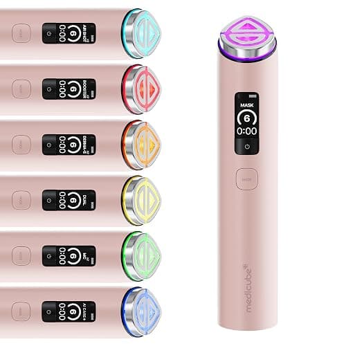 medicube Booster Pro X2™ | 7-in-1 Glow Beauty Device | 2X Care for Glow, Pores, Skin Definition & Radiance | Customized Dual & Sheet Mask Boost Modes | Korean Skincare Device | Pink - Image 1