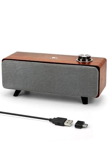 OR O R O W Computer Speakers for Desktop,10W Desktop Speakers with Bluetooth, Stereo Sound & Enhanced Bass, Sound Bar for PC, Phone and Laptops(USB-C Adapter Included) - Image 1