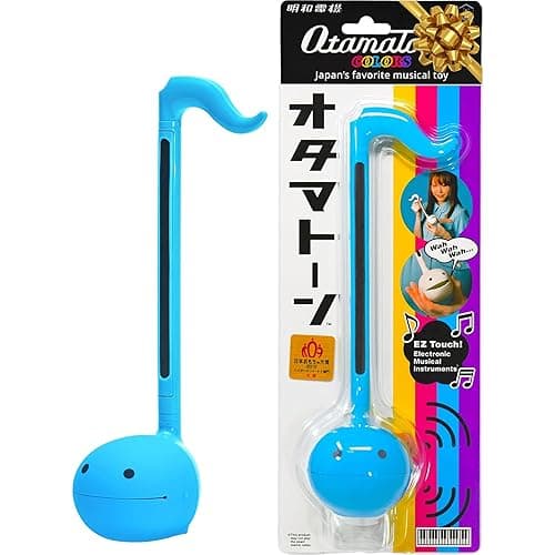 Otamatone Japanese Electronic Synthesizer Musical Instrument Toy - Blue | Portable Music Synthesizer from Japan by Maywa Denki Studio Award Winning Educational Fun Gift for Children, Teens & Adults - Image 1