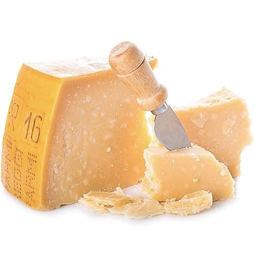 Parmesan Cheese Block 2 lb (approx.), Parmigiano Reggiano Cheese Top Grade-Italian Cheese DOP, Latteria Soresina, Imported from Italy - Image 1
