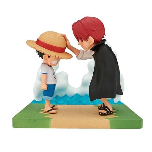Banpresto - One Piece - Log Stories - Monkey D. Luffy & Shanks, Bandai Spirits World Collectable Figure - Image 1