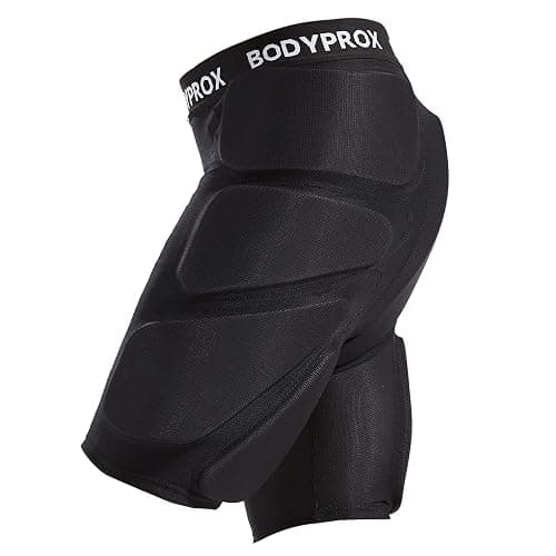 Bodyprox Protective Padded Shorts for Snowboard,Skate and Ski,3D Protection for Hip,Butt and Tailbone - Image 1