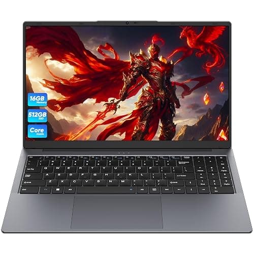 AE86 15.6" Laptop, in tel Core Processor, Win 11 Pro, MS Office 2024, Full HD Display, USB-C, HDMI, Thin & Lightweight Business Notebook for Work, Study, Home (Gray) - Image 1
