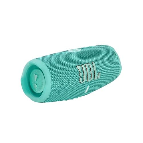 JBL CHARGE 5 - Portable Waterproof (IP67) Bluetooth Speaker with Powerbank USB Charge out, 20 hours playtime, JBL Partyboost (Teal) - Image 1