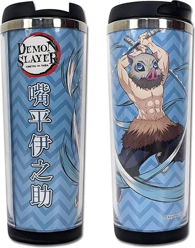 Great Eastern Entertainment Demon Slayer The Movie - Infinity Train - Inosuke Hashibira Tumbler - Image 1