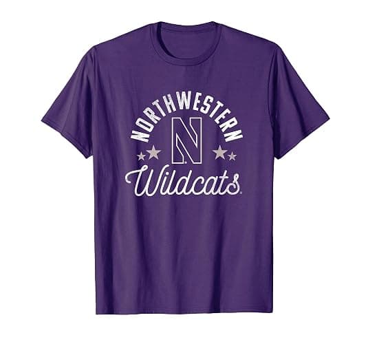 Northwestern University Wildcats Logo T-Shirt - Image 1