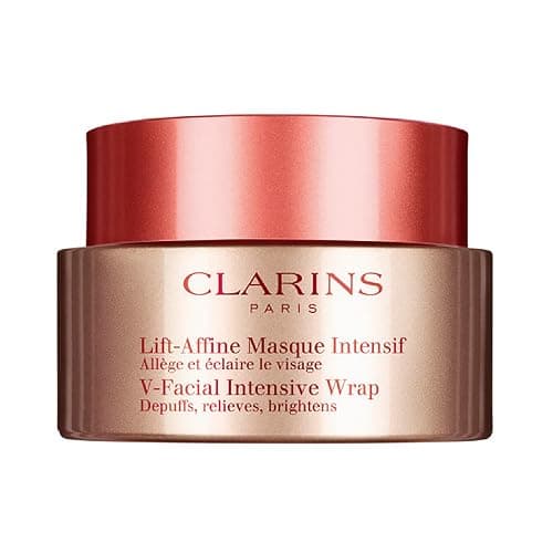 Clarins V-Facial Intensive Wrap Face Mask | Award-Winning Facial Contouring Mask | Visibly Reduces Puffiness and Swelling Caused by Stress,Heat and Hormonal Changes | Promotes Even Skin Tone | 2.5 Oz - Image 1