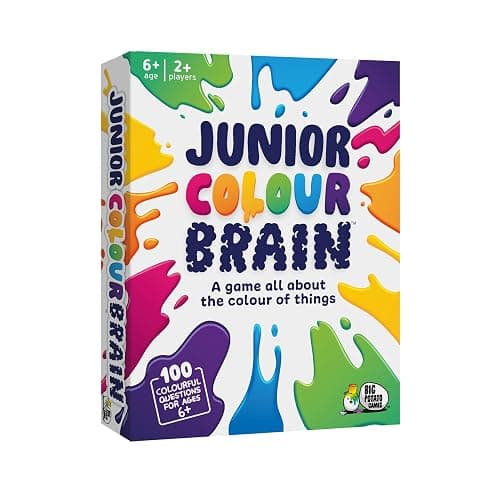Junior Colourbrain Board Game: Ultimate Game for Families Fun for Kids and Adults Multicoloured, Fun Board Game for Families (Smaller box) - Image 1