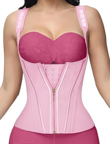 SHAPSHE Waist Trainer for Women, Tummy Control Sports Girdle, Workout Body Shaper with Adjustable Shoulder Strap - Image 1