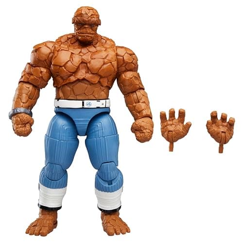 Marvel Legends Series Marvel's The Thing, The Fantastic Four: First Steps Ben Grimm Movie Collectible 6 Inch Action Figure Toy - Image 1