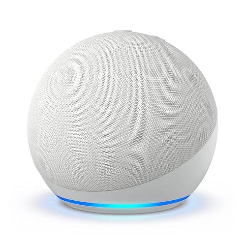 Amazon Echo Dot (newest model), Vibrant sounding Alexa speaker, Great for bedrooms, dining rooms and offices, Designed for Alexa+, Glacier White - Image 1