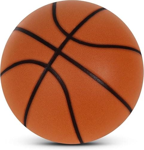 mtlsttbd Silent Basketball-Size 7 (29.5") Upgrade Dribble Dream Silent Basketball, Grooved Airless Foam Technology for Soundless for Foam Indoor Training Ball for Various Indoor Activities - Image 1