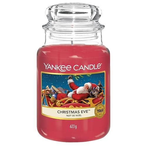Yankee Candle Scented Candle | Candela in giara grande della Vigilia di Natale | Candele a lunga combustione: fino a 150 ore | Regali perfetti per le donne - Image 1